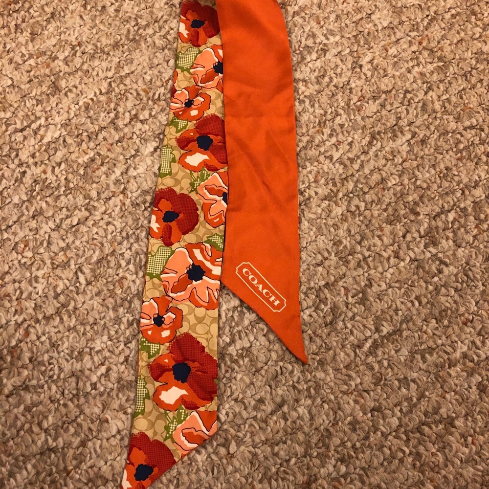 Coach scarf/ribbon